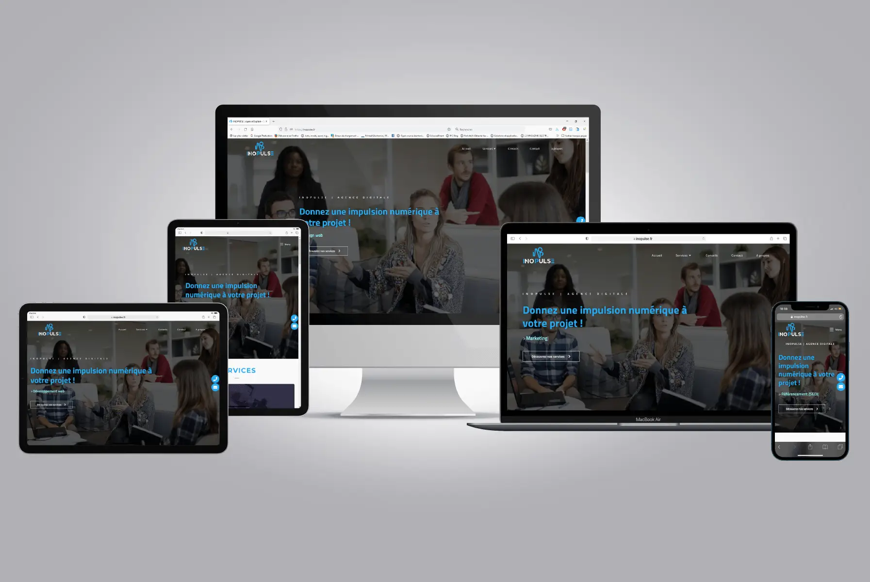 Responsive design inopulse